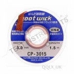 CP-3015 Goot Japan DESOLDERING  Wick 3.0mm