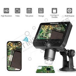 Wifi Microscope With 4.3 inch Lcd