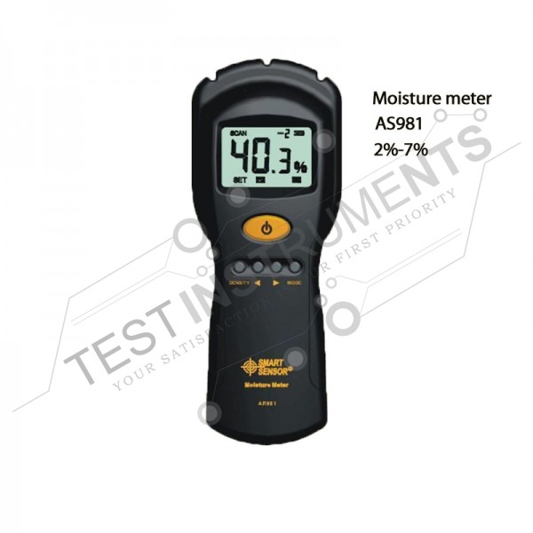 AS981 Smart Sensor Moisture Meter (Chemical Industry Building Materials)