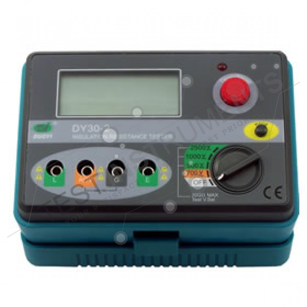 DY 30-2 Digital Insulation Resistance Tester 	500/1000/2500V