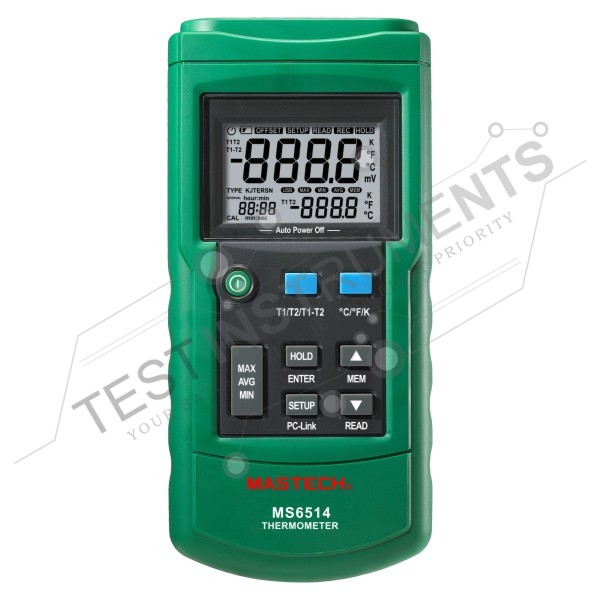 MS6514 Mastech Digital Thermometer with Data Logging