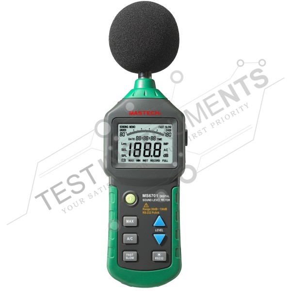 MS6701 Mastech Digital Sound Level Meter