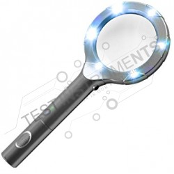 Handheld High Powered Magnifying Glass with 6LED