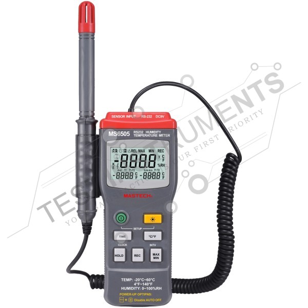 MS6505 Mastech Humidity Temperature Meter