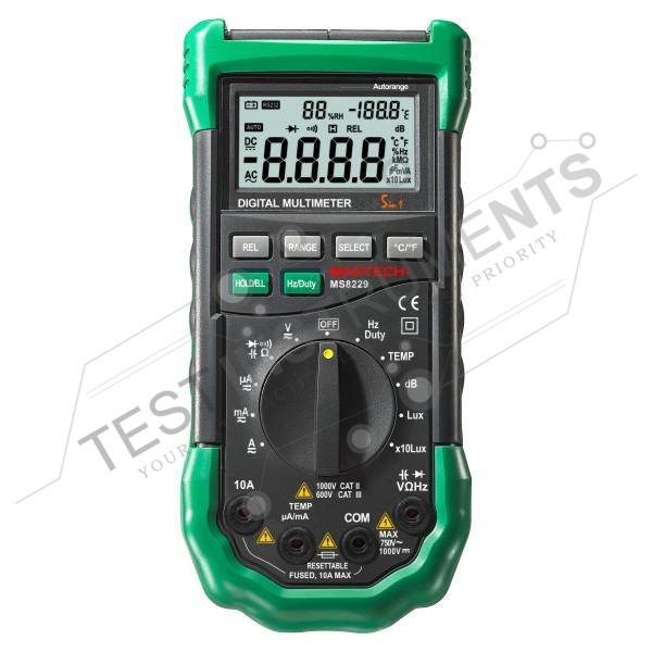 MS8229 Mastech Digital Multimeter with Environment