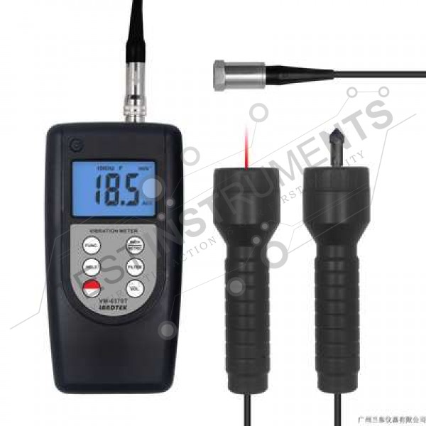 VM6370T Vibration and Tachometer Tester Piezoelectric Sensor Vibrometer