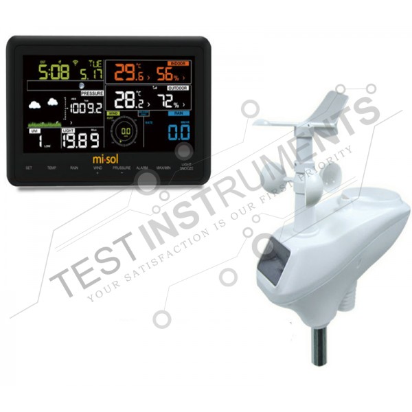 2950-1 Misol Original Professional Color display Weather Station with WIFI Connection