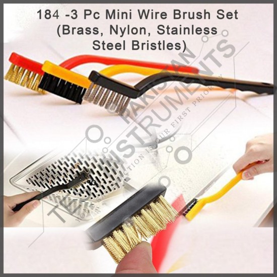 3PC Wire Brush Set In Pakistan