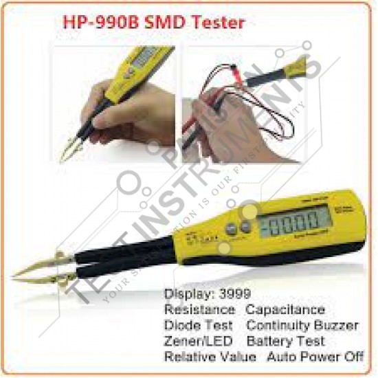 HP990B Holdpeak Auto Range SMD Meter Resistor Capacitor Diode