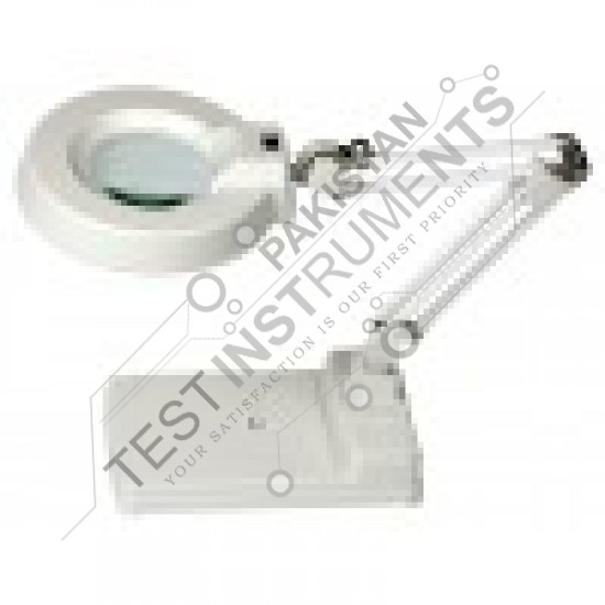 LT86C 10x Magnifying Lamp Desktop Desktop Magnifier Work Lamp with 127mm Diameter
