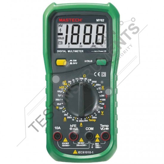 MY62 Mastech Digital Multimeter