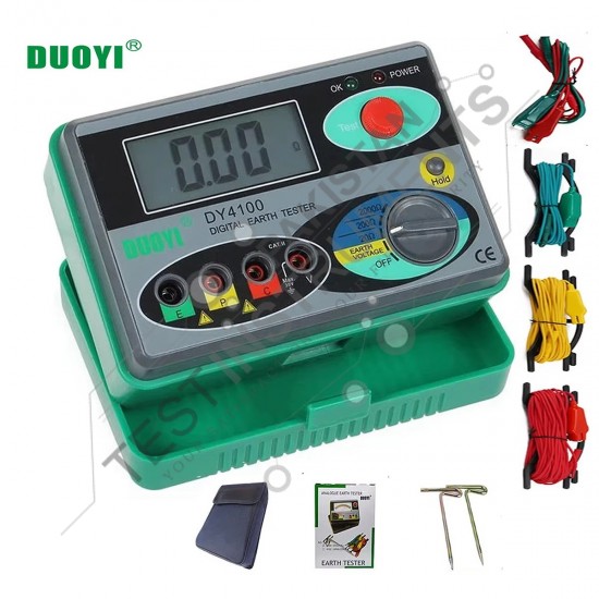 DY4100 DUOYI Digital Ground Resistance Tester