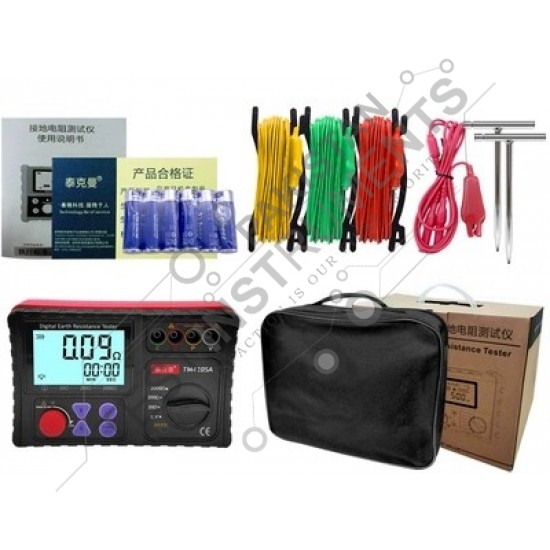 TM4105A Techman Earth Resistance Tester