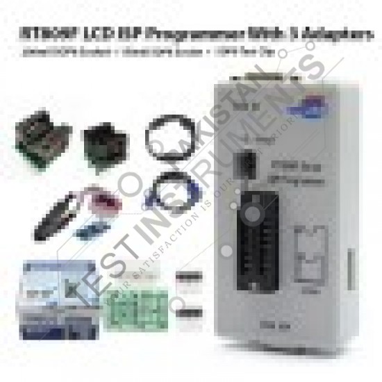 RT809F  ISP Programmer Universal EPROM FLASH VGA ISP AVR Programmer Clip + 3 Adapter