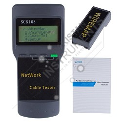 SC8108 Network Cable Tester 