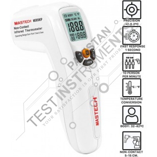 MS6518 Mastech Non-Contact Infrared Thermometer (BODY:FOREHEAD)
