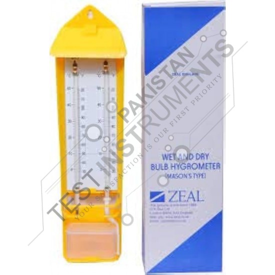Wet and Dry Bulb Hygrometer