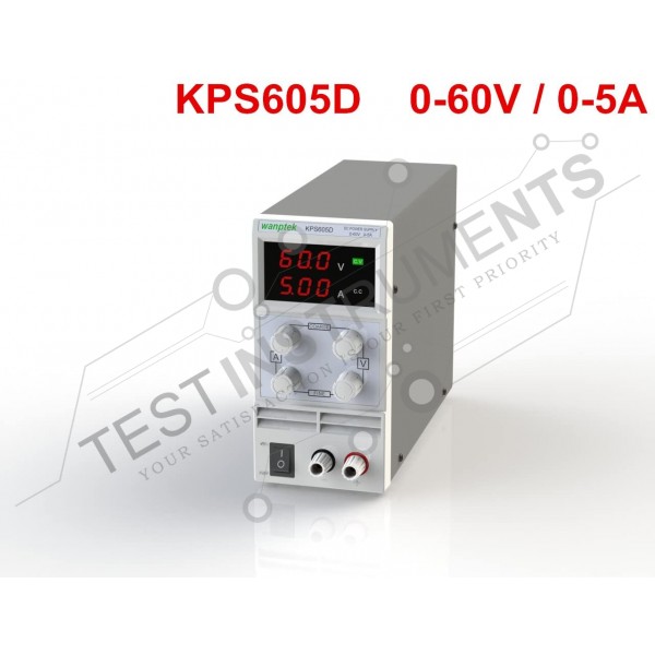KPS605D Wanptek DC Power Supply 60V 5A Single Channel