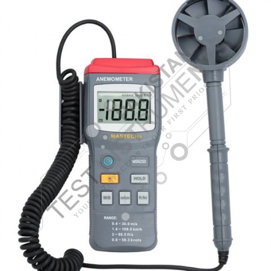 S6250 Mastech Digital Anemometer