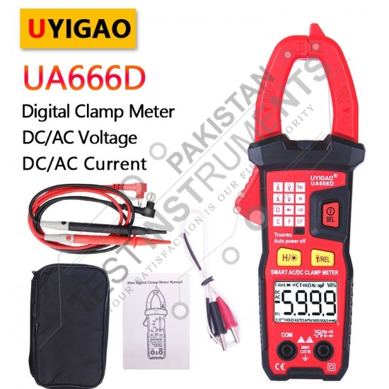 UA666D UYIGAO Smart AC/DC Clamp Meter