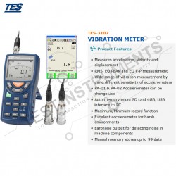 Vibration meter with PC interface