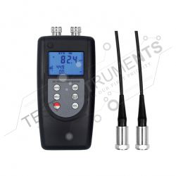 Vibration meter with 2 channel probe