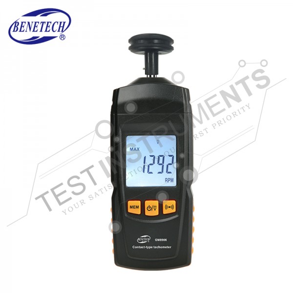 GM8906 Benetech Contact Speed ​​Tachometer