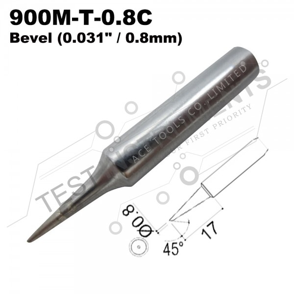 900M-T-0.8C Soldering Tip