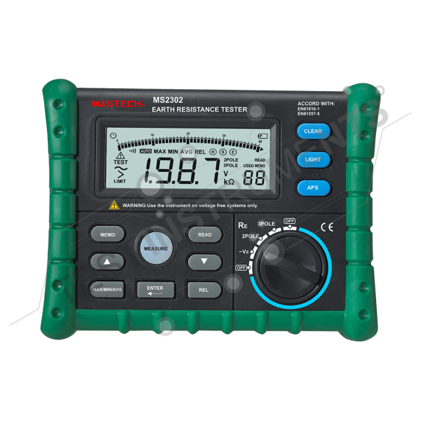 MS2302 Mastech Earth Resistance Tester in Pakistan