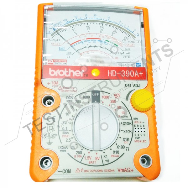 HD390A+ Brother Analog Multimeter High Precision