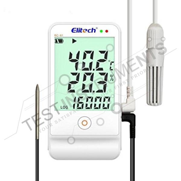 RC61 Elitech Multi Use Temperature And Humidity Data Logger