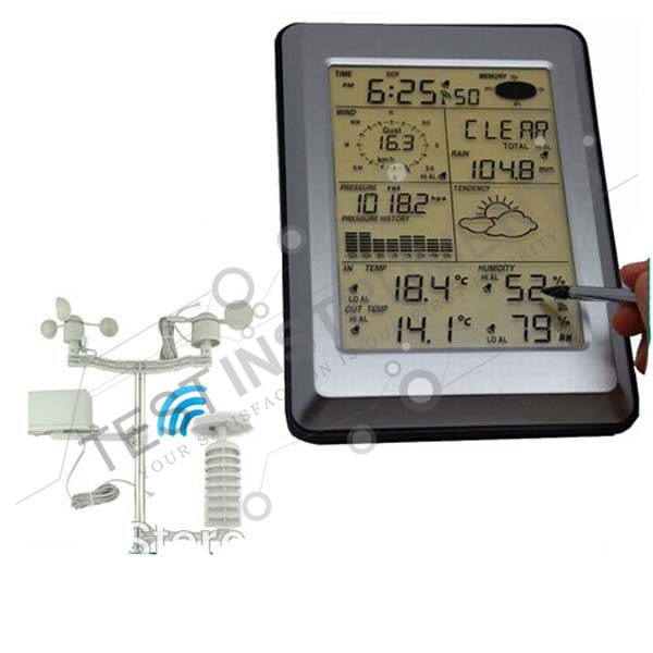 WA1091-1 Misol Original Professional Wireless Weather Station with Touch Panel
