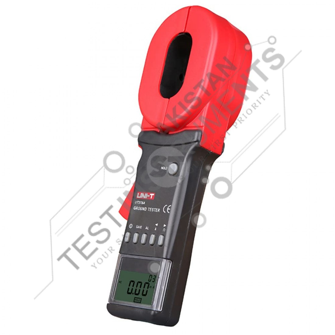 UNI-T UT278A+ Clamp Earth Tester – Data Storage, Visual/Audible Alarm, Ground Resistance Meter
