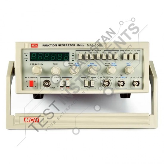 MFG3005 MCH Function Generator, 0.1Hz~5MHz