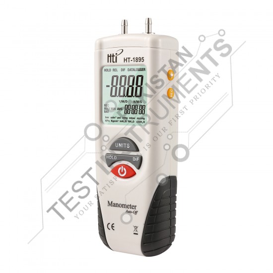 HT1895 Flank Digital Manometer Air Pressure Meter