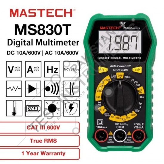 MS830T Mastech