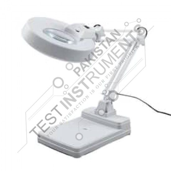 LT86C 10x Magnifying Lamp Desktop Desktop Magnifier Work Lamp with 127mm Diameter