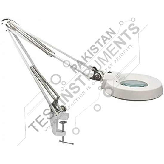 LT86A Magnifying Lamp 20x Glass Folding Arm 20x Glass