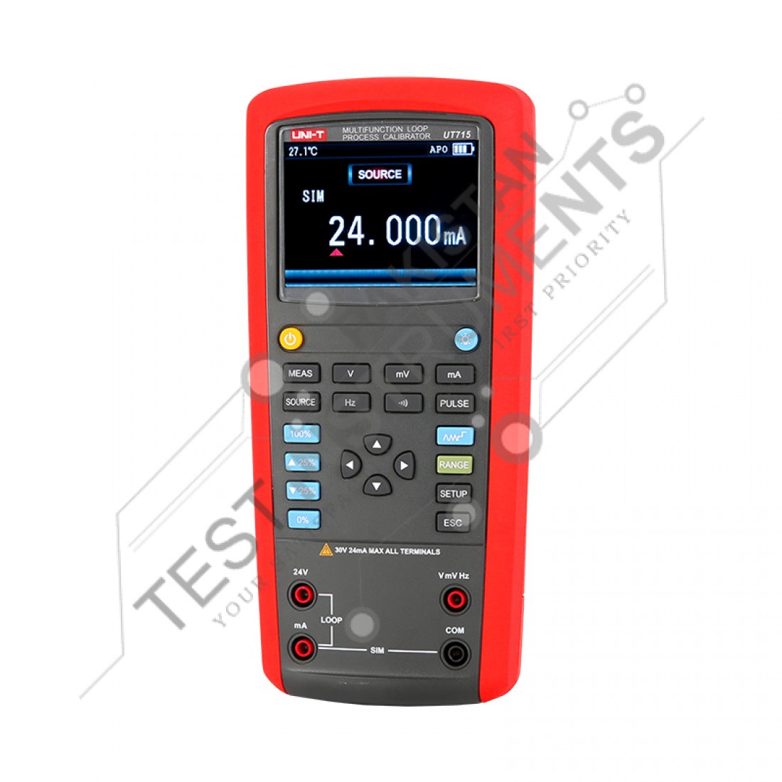 UT715 Multifunction Loop Process Calibrator | Test Instrument ...