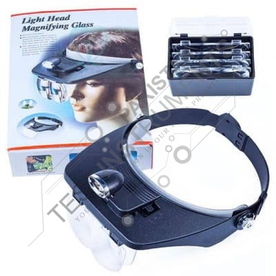 MG81001A Magnifying Adjustable Headband Magnifying Glass