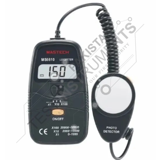 MS6610 Mastech Digital Light Meter [Lux]