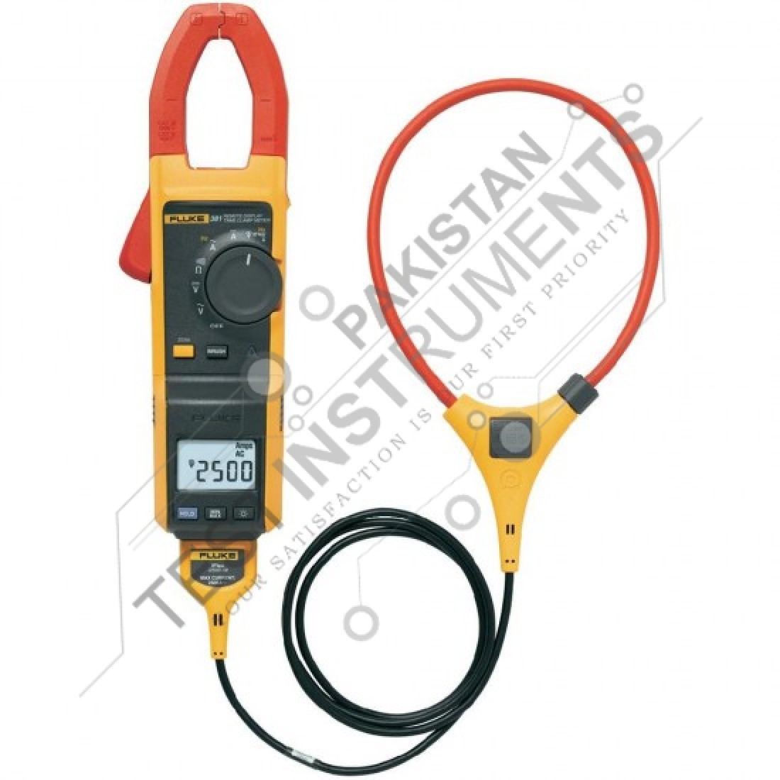 Fluke 381 Remote Display True RMS AC/DC Clamp Meter with ...