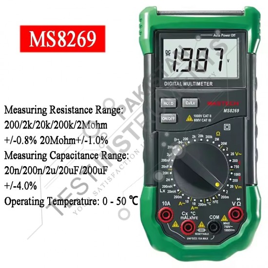 MS8269 Mastech Digital Multimeter