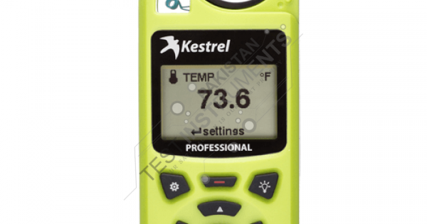 Kestrel 5200 – Compteur Environnemental Pro – Mesure Vent, Température, Humidité, Delta T, évaporation – Bluetooth, Enregistreur De Données