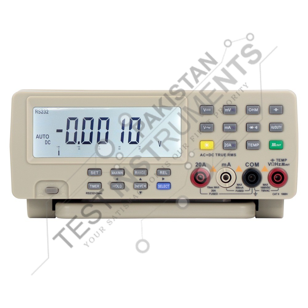 RMS 4 1/2 Digital Bench Type Multimeter 80000 Counts Dual-display price ...
