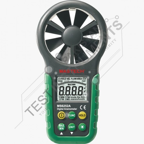 MS6252A MASTECH  Digital Anemometer