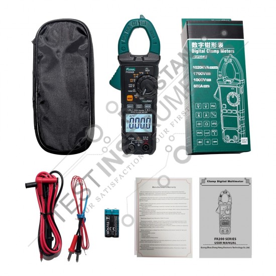 FR206E Fuzrr DC Power Clamp Multimeter Pakistan