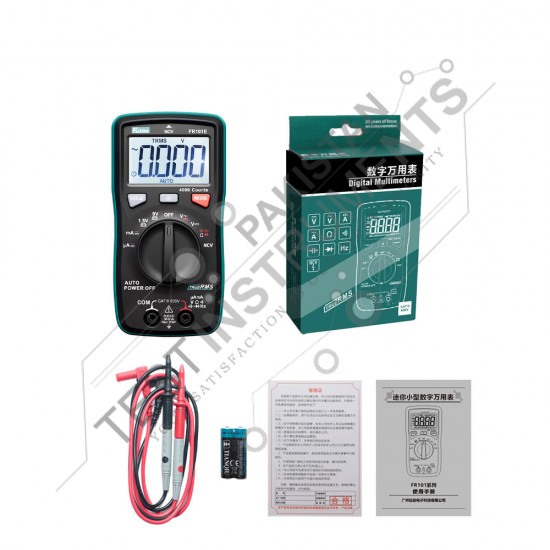 FR101E FUZRR Digital Auto Range Multimeter