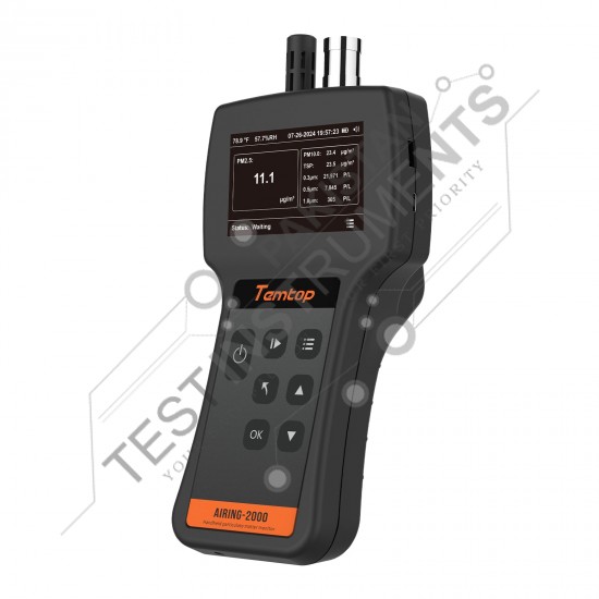 TEMTOP AIRING M2000 3 Channel Handheld Particle Counter Dust Monitor