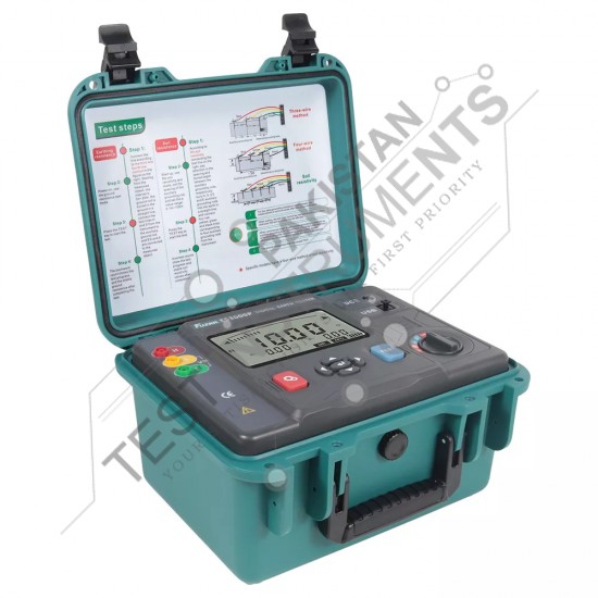 FUZRR ES3000P Digital Earth Resistance Tester FUZRR ES3000P Digital Earth Resistance Tester